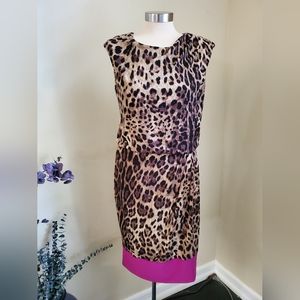 JONES NEW YORK Leopard print dress